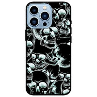 Ốp lưng dành cho Iphone 13 Mini - Iphone 13 - Iphone 13 Pro - Iphone 13 Pro Max - Lâu Trắng Đen