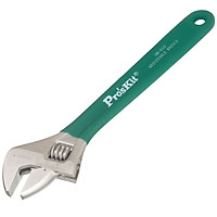 Pro'skit HW-010 10 inch dip handle titanium anti-skid adjustable wrench (250mm)