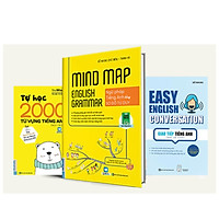 Combo Bộ sách Học Tiếng Anh Bằng Mindmaptv
