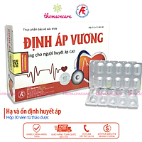 Định Áp Vương - Hỗ trợ hạ và ổn định huyết áp từ thảo dược, Nattokinase, lá dâu và dầu tỏi