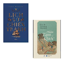 Combo 2 cuốn sách Lịch Sử : Lịch Sử Chiến Tranh + Phẩm Tam Quốc