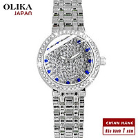 Đồng hồ nữ OLIKA JAPAN Đính Đá Sang Trọng - Tặng Kèm Pin ĐH Dự Phòng