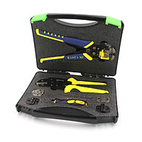 KKmoon Professional Wire Crimpers Multifunctional Engineering Ratcheting Terminal Crimping Pliers Wire Strippers