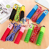 Dây nhảy đếm số FX02 tự động 2,3m (Màu Sắc Ngẫu Nhiên)