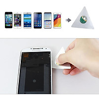 BEST BST-005 Triangular Soft Stainless Steel Shrapnel Mobile Phone Rear Cover Pry Opening Tool Repair Hand Tool Super Thin