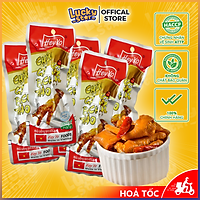 Chân gà cay bách thảo Việt Nam - đồ ăn vặt siêu ngon gói 40g, chân gà sạch Hey Yo đảm bảo ATTP