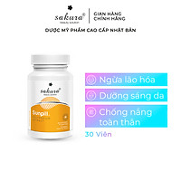 Viên uống chống nắng sinh học toàn thân Sakura Sunpill 30 viên