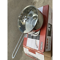 Quánh Inox kích thước 18cm dày 2mm