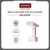 Bàn ủi hơi nước cầm tay Cuckoo CSI-A101 - 1500W khử khuẩn có đầu chải vải, trọng lượng siêu nhẹ - Hàng chính hãng