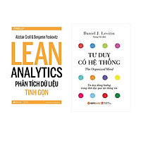Combo Sách Tư Duy – Kỹ Năng Làm Việc :  Phân Tích Dữ Liệu Tinh Gọn + Tư Duy Có Hệ Thống</