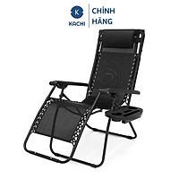 Ghế xếp thông minh có khay để ly Kachi MK116