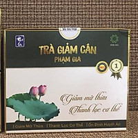 Thực phẩm chức năng bảo vệ sức khỏe Trà hỗ trợ Giảm Cân Phạm Gia Gold 3+