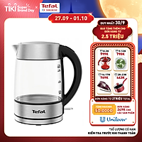 Bình đun siêu tốc Tefal KI772D38 - Thủy tinh - 2200W, 1.7L - Hàng Chính Hãng