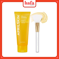 Mặt nạ tẩy tế bào chết Real Calendula Peel Off Pack Aprilskin - Cọ Real Jelly Brush