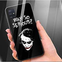 Ốp điện thoại kính cường lực cho máy Samsung Galaxy A71 - Why so serious MS ACZTU005