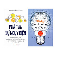 Combo Sách Tư Duy – Kỹ Năng Sống : Phá Tan Sự Ngụy Biện + Nghệ Thuật Tư Duy Rành Mạch </s