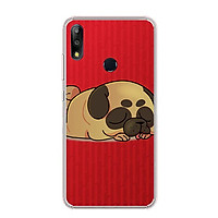 Ốp lưng cho Zenfone Max Pro M2 - 0316 CUTEDOG03 - Ốp lưng dẻo - Hàng Chính Hãng