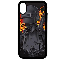 Ốp lưng dành cho Iphone Xs Max P.U.B Lửa - Hàng Chính Hãng