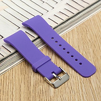 Replacement Silicone Wristband Band Wrist Strap Bracelet For Samsung Gear Fit 2 purple