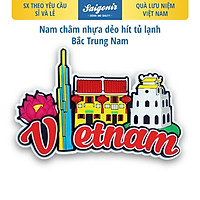 Tổng Hợp Nam Châm Hít Dán Trang Trí Tủ Lạnh Size M Saigonir - Hình Ảnh Việt Nam - Quà Tặng - Quà Lưu Niệm Việt Nam
