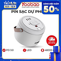 HÀNG CHÍNH HÃNG- Set 150C+150W, Trạm sạc dự phòng 48000mAh Yoobao- ắc quy ô tô - Hỗ trợ sạc nhanh PD3.0