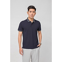 Áo thun polo nam cao cấp Aristino Xanh tím than 8 APS079S9
