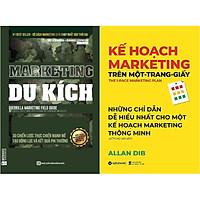 Bộ Sách Marketing Bán Chạy Nhất Mọi Thời Đại - Những Chỉ Dẫn Dễ Hiểu Nhất Cho Bạn Để Có Một Kế Hoạch Marketing Hiệu Quả ( Marketing Du Kích + Kế Hoạch Marketing Trên Một Trang Giấy ) tặng kèm bookmark Sáng Tạo