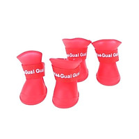Giày silicone đi nắng, đi mưa cho chó mèo