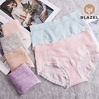 Combo 5 Quần Lót Nữ Cao Cấp BLAZEL - Chất Liệu Cotton Sợi Tre - Mềm Mịn, Thông Thoáng, Kháng Khuẩn