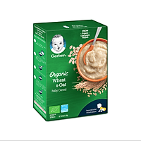 Big C - Bột ăn dặm Gerber Organic lúa mì yến mạch hộp giấy 200g - 72159
