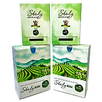 (2 Hộp) Viên nén Nấm hỗ trợ Giảm Cân Sbody Slim - Giảm Thèm Ăn Không Hại Sức Khoẻ - Tinh chất Cà Phê Xanh Giàu Chất Chống Oxy Hoá - Hộp 15 gói Tặng Detox