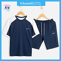 Đồ Bộ Nam, Đồ Bộ Thể Thao Nam thương hiệu Chandi, Đồ Bộ Mặc Nhà chất liệu thun cao cấp mát mẻ, thấm hút mồ hôi tốt KV200