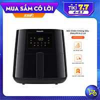 Nồi chiên không dầu Philips 6.2 lít HD9270/90 - Hàng Chính Hãng