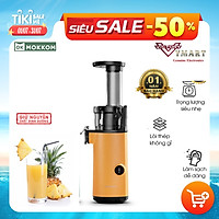 Máy ép trái cây tốc độ chậm cầm tay thương hiệu Mokkom MK-SJ001 công suất 130W, thiết kế nhỏ gọn - Hàng Nhập Khẩu