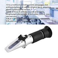 Handheld Refractometer Adblue Ethylene Glycol Antifreeze Content Meter ATC