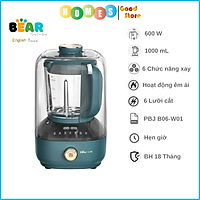 Máy Xay Sữa Hạt BEAR PBJ-B06W1 - Hàng Chính Hãng