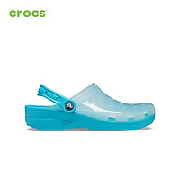 Giày Clog Unisex Crocs Translucent Classic 206908