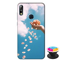 Ốp lưng điện thoại Asus Zenfone Max Pro M2 hình Cánh Hoa Xuân tặng kèm giá đỡ điện thoại iCase xinh xắn - Hàng chính hãng