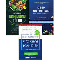 COMBO 3 QUYỂN BÍ MẬT DINH DƯỠNG CHO SỨC KHỎE TOÀN DIỆN + LIỆU TRÌNH DINH DƯỠNG TỐI ƯU + DINH DƯỠNG CHUYÊN SÂU