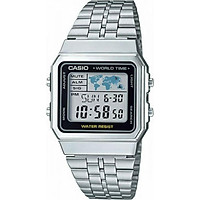 Đồng Hồ Nam Dây Thép Không Gỉ Casio STANDARD A500WA-1