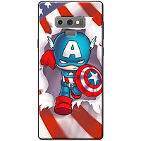 Ốp lưng dành cho Samsung Galaxy Note 9 mẫu Captain chibi