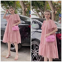 Đầm bầu xinh đầm ren cao cấp