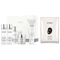 Combo Bộ dưỡng trắng Ohui Extreme White 5pcs và Mặt nạ dưỡng trắng OH 3D mask