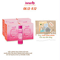 Combo 4 hộp nước uống Collagen Vitamin C sáng da InnerB Glowshot (50mlx6)