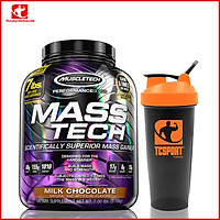 Sữa tăng cân tăng cơ Mass Tech 7lbs (~3.18kg) – Hỗ trợ Tăng Cân + Tăng Cơ + Tăng Sức Mạnh từ nguồn dinh dưỡng được thiết kế chuyên biệt cho quá trình này - Hàng nhập khẩu chính hãng - Thương hiệu Muscletech - Kèm quà tặng