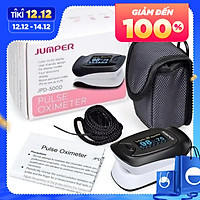 Máy đo nồng độ oxy máu , SPO2, PR, PI Jumper 500D OLED ( FDA hoa kỳ chứng nhận )