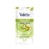 Mặt nạ sữa chua kiwi Vedette Yogurt Mask Kiwi 10ml