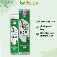 Combo 4 Hộp Viên Sủi Hỗ Trợ Giảm Cân Cấp Tốc An Toàn Slim Hamii Cải Thiện Vóc Dáng Sau 1 Liệu