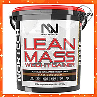 NorTech Lean Mass Gainer, Sữa Tăng Cân, Tăng Cơ Nạc Hiệu Quả, Bổ Sung 69G Protein, 27G EAA, 15G BCAA, 3G Creatine, 3G L-Glutamine, Thùng 7KG, 27 Lần Dùng