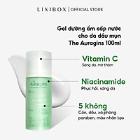 Gel dưỡng ẩm ngừa mụn, giảm thâm The Auragins Skin Rescue Brightening Gel Cream 100ml